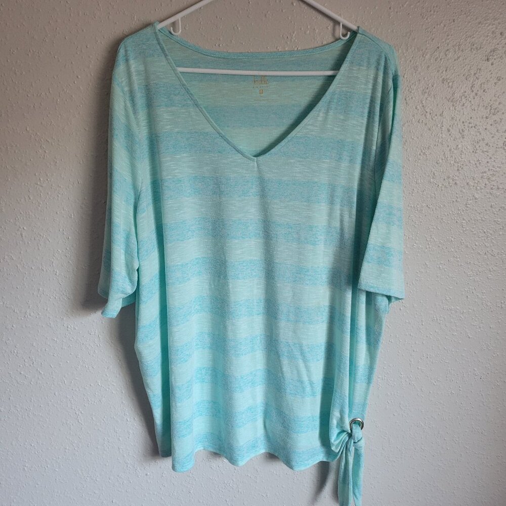 Belle Kim Gravel Women's Blouse